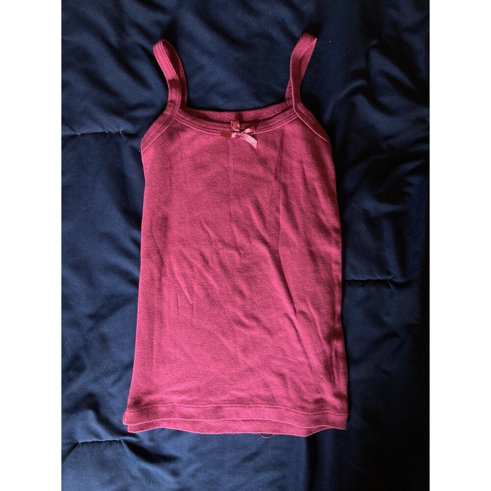 4T Faded Glory girl clothes - 1 piece tank top | solid purple theme
